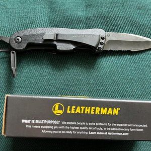 New LEATHERMAN Crater C33TX Lightweight Folding Knife Multitool (Discontinued)